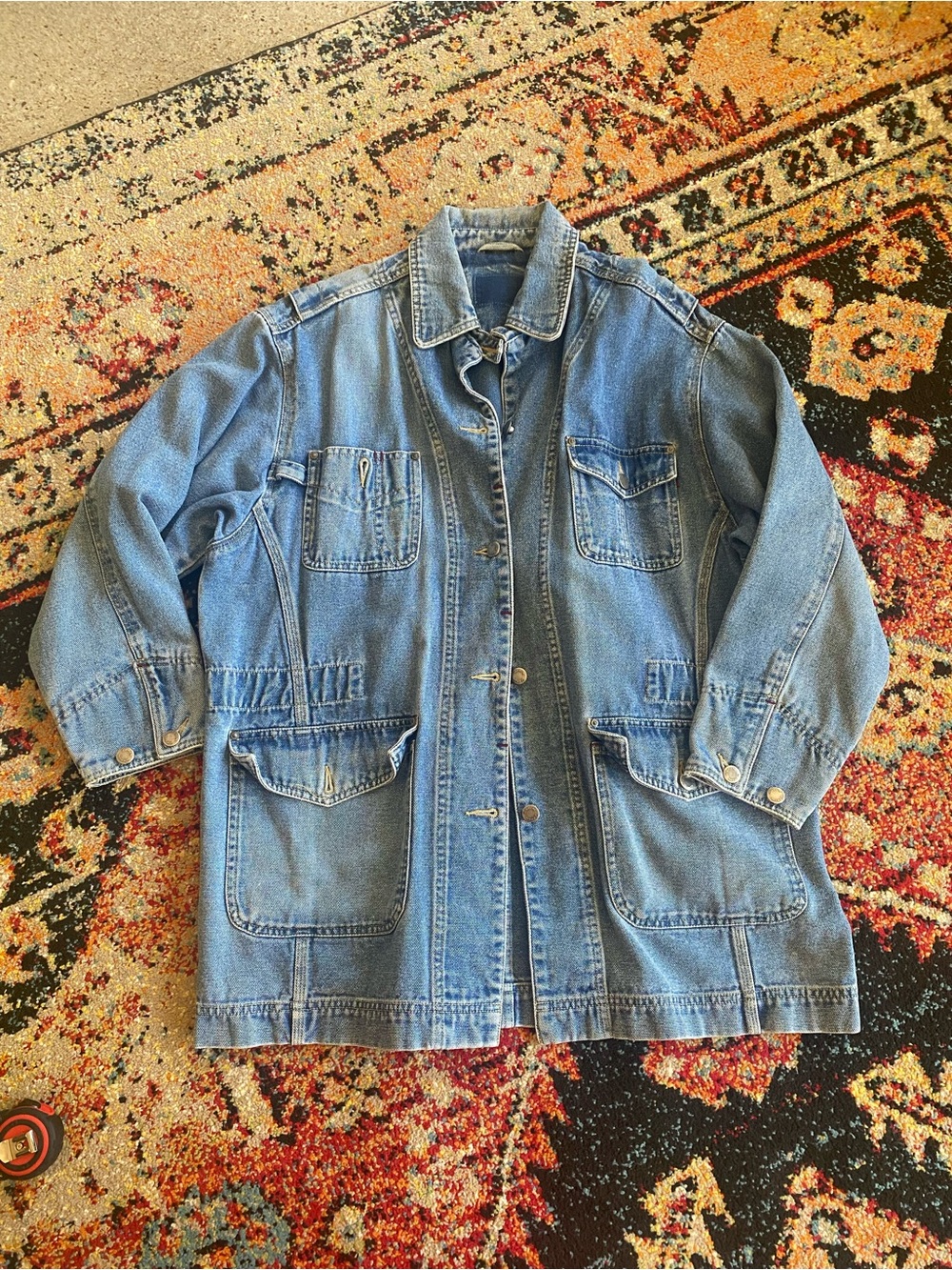 Denim Utility Jacket - Women